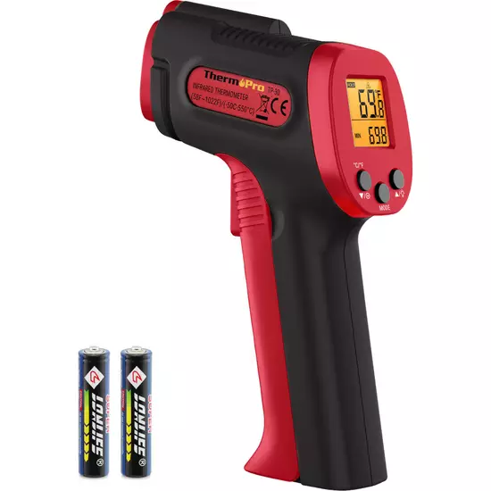 ThermoPro TP30 infraroodthermometerpistool/lasertemperatuurpistool