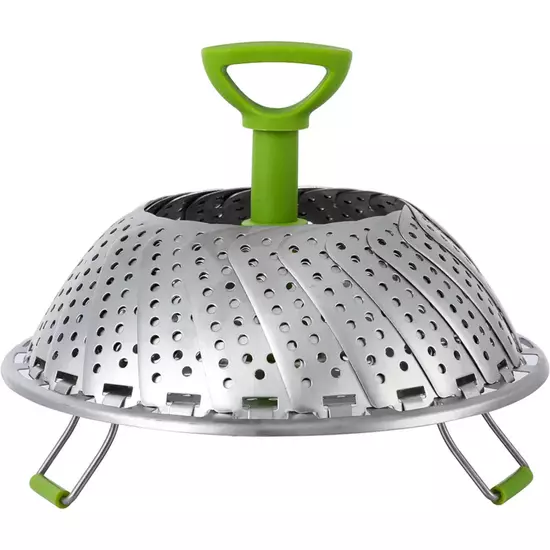 Ziva mini stoomrek opvouwbaar RVS (3 - 7,6L) [Tweedekans]