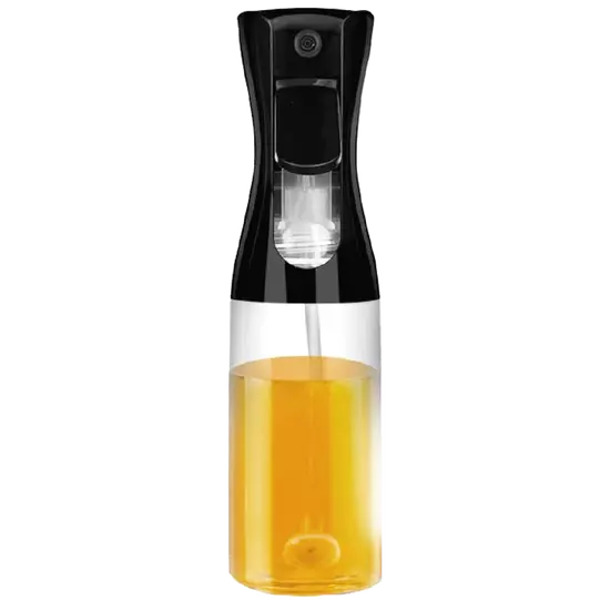 Ziva Olie Spray Fles Glas 220ml (Zwart)