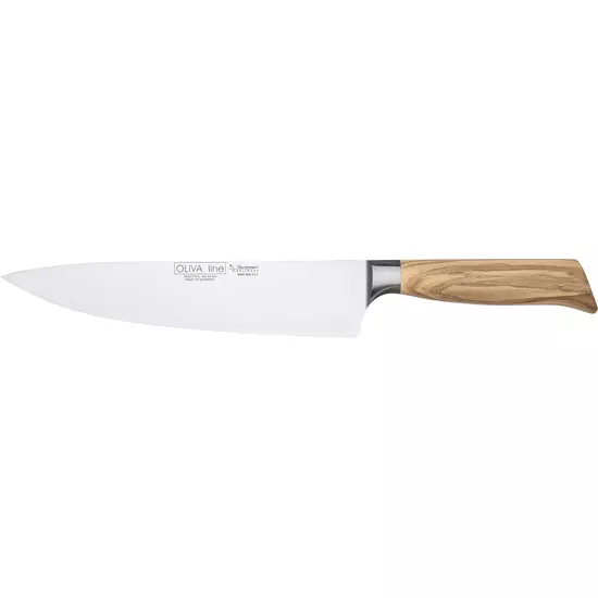 Burgvogel Oliva Line Kochmesser 23 cm breit