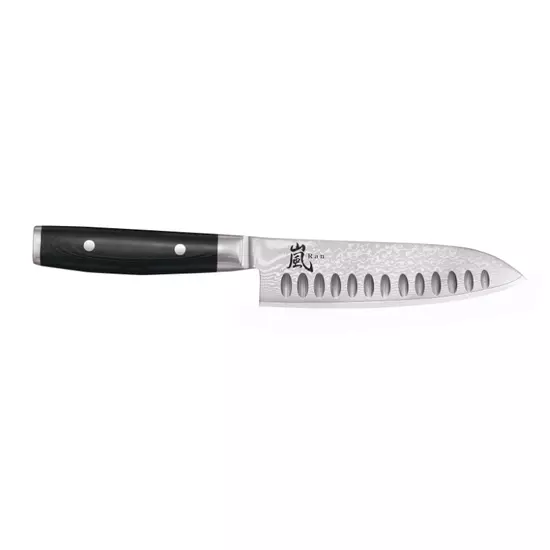 Yaxell Ran Santoku mes met kuilen 16,5cm