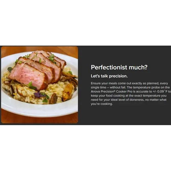 Anova Precision Cooker Pro 3.0 sous vide stick 1800W