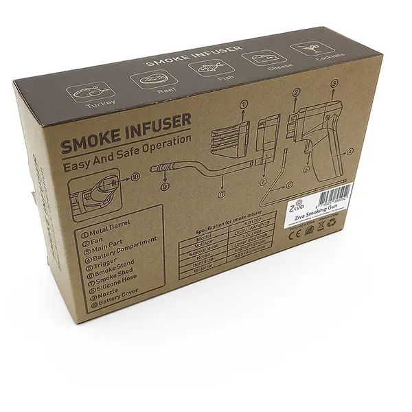 Ziva - Smoking Gun Pro - Cold smoker