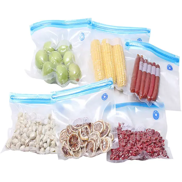 Ziva - Ziploc vacuum bags - with valve - 26x34cm (25pc)