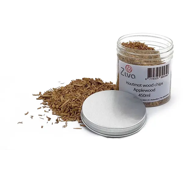 Ziva Aromatic Wood Moth Chips Apple (450ml) for cold smoking