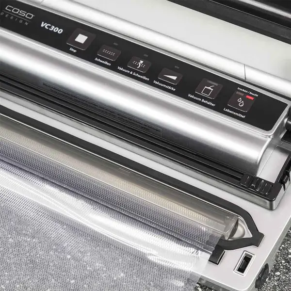 Caso VC 300 Pro vacuümmachine met slang en marinadekamer