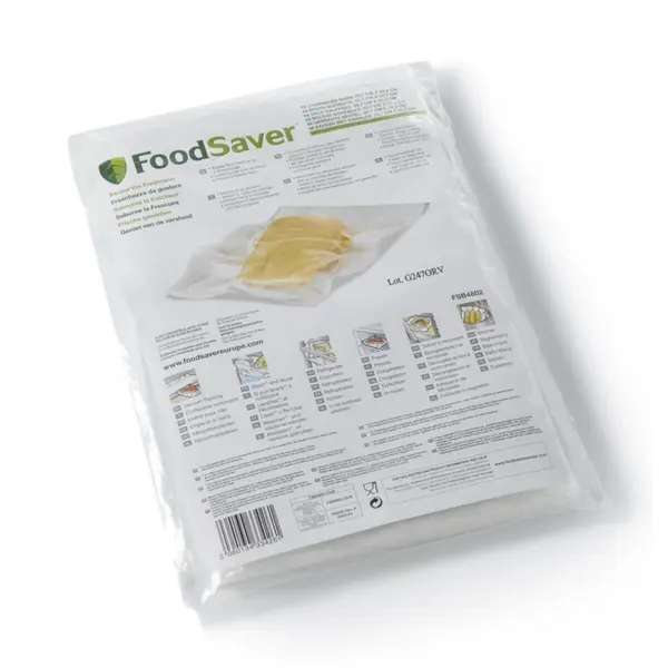 Foodsaver vacuümzakken reliëf 20x29cm (48st)