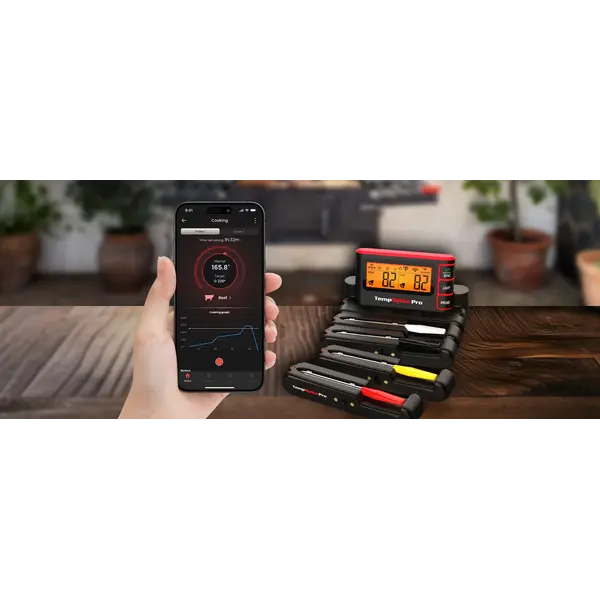ThermoPro TP980 TempSpike Pro Wi-Fi vleesthermometer - 4 probes