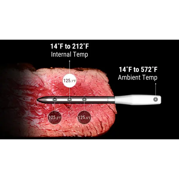 ThermoPro TP980 TempSpike Pro Wi-Fi vleesthermometer - 4 probes