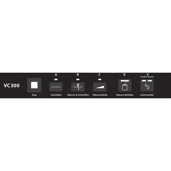 Caso VC 300 Pro vacuümmachine met slang en marinadekamer
