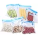 Ziva Ziploc vacuümzakken met ventiel 26x28cm (25 stuks)