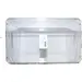 Ziva koelkast organizer bak met deksel – Medium (25,7 × 15,5 × 13,5 cm)